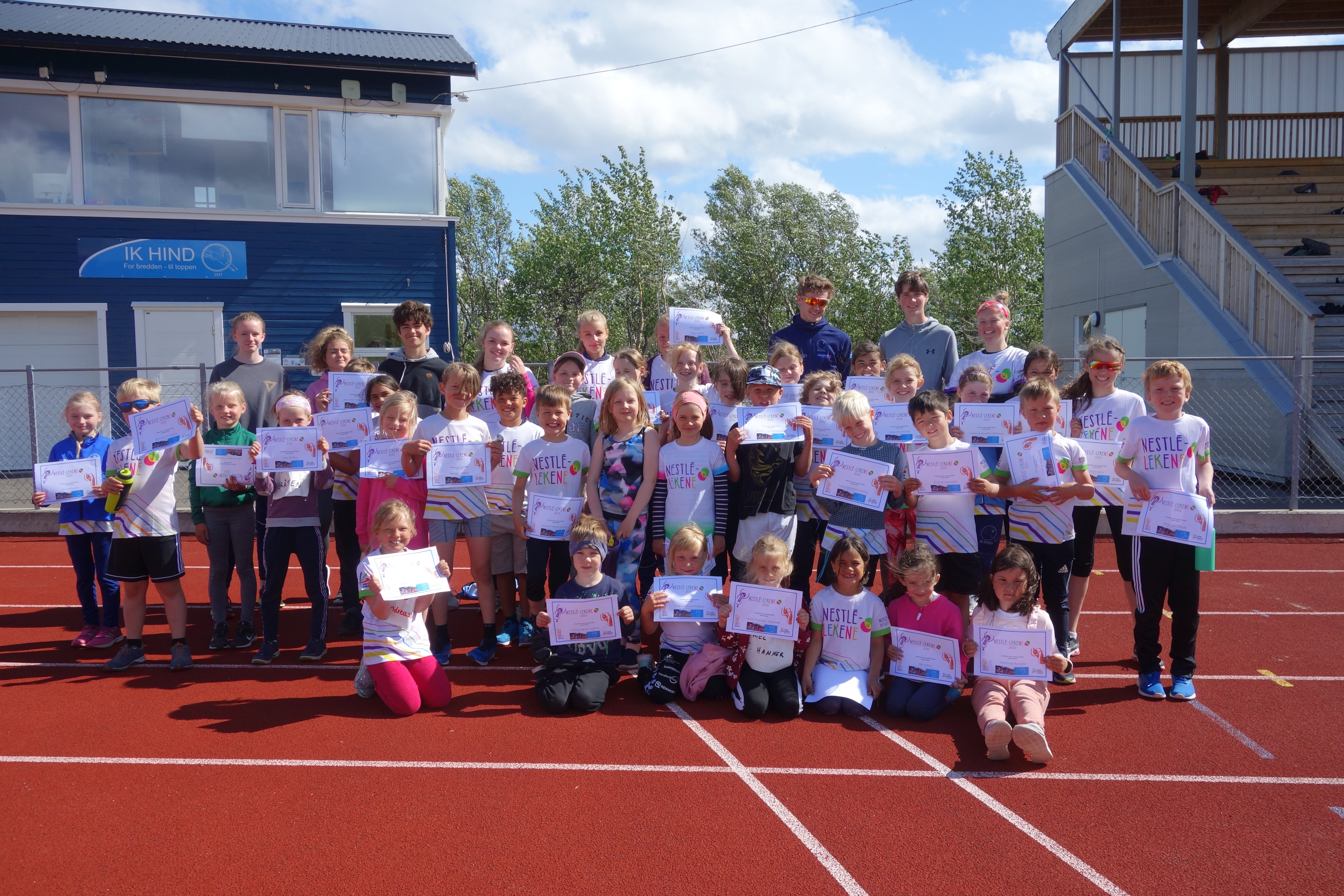 En sommeruke med idrettsleker